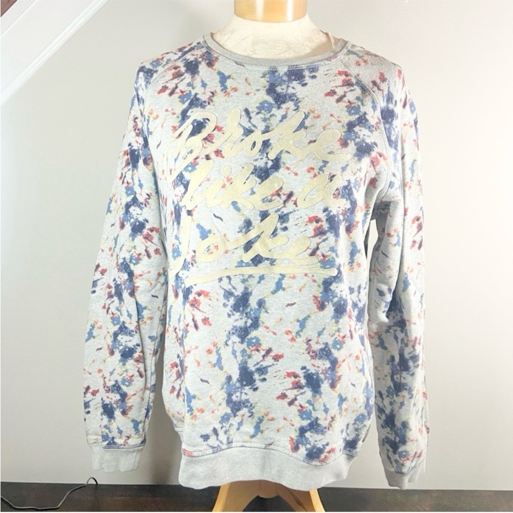Scotch & Soda Men’s Sweatshirt Crew Neck Broke as a Joke 
Size Medium